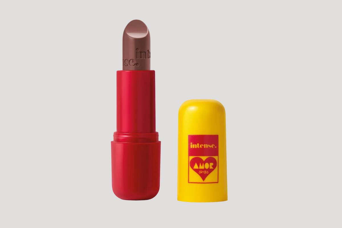 Batom Cremoso Marrom Intense By Amor 3,8g