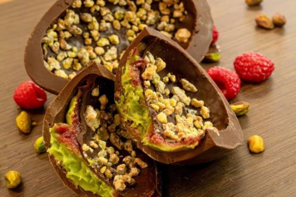 Ovo Trufado Framboise E Pistache – 280g