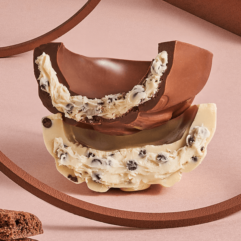 Ovo de Páscoa Kopenhagen Exagero Língua de Gato Black & White Cookies And Cream 380G