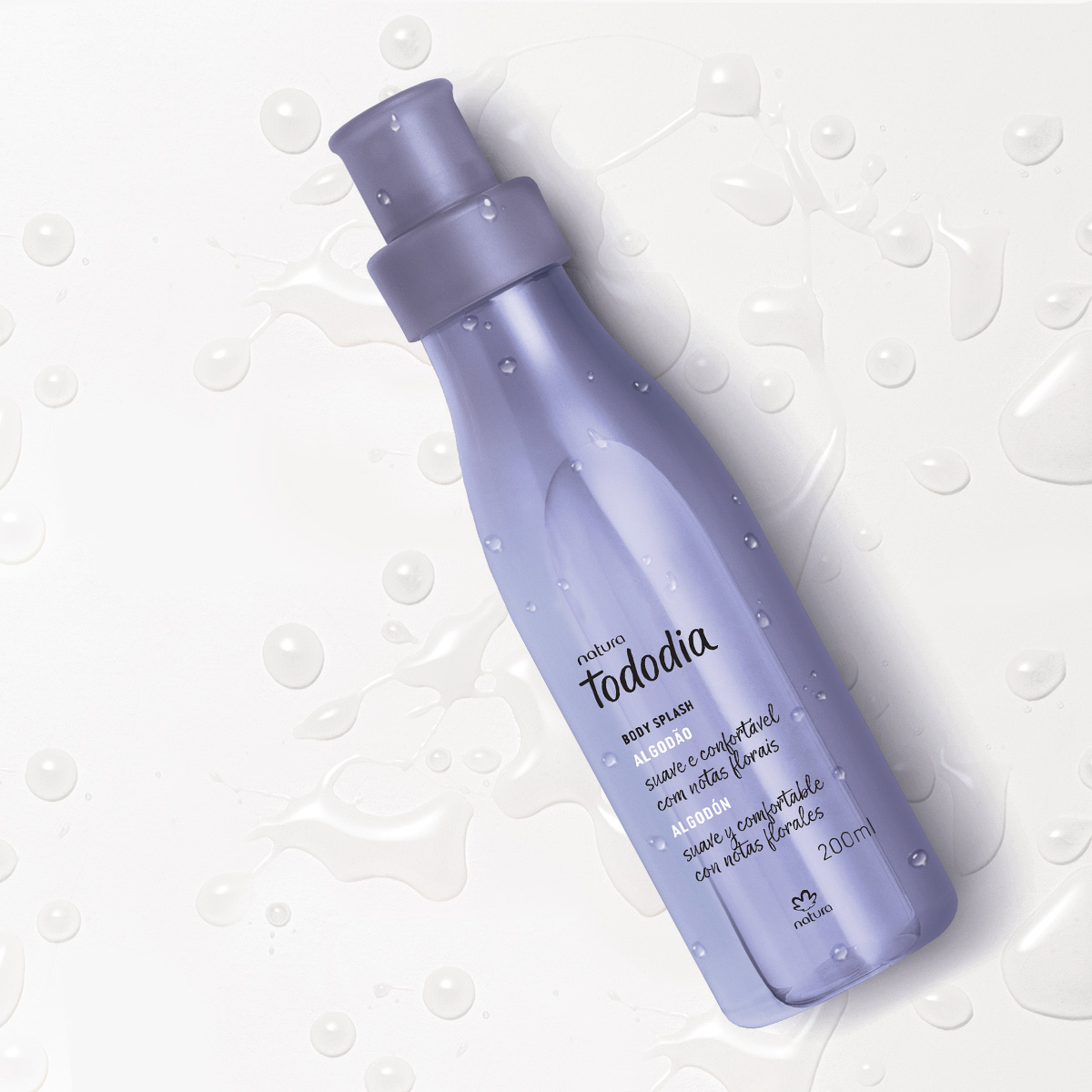 Tododia Algodão Body Splash Desodorante Colônia Feminino