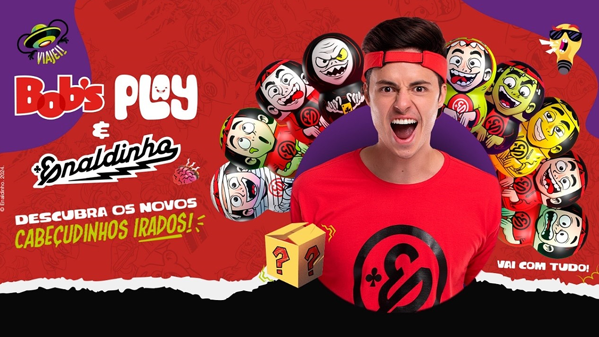 cabeçudinhos bob's enaldinho