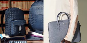 3 novas luxuosas bolsas de couro da Montblanc para o Outono de 2024