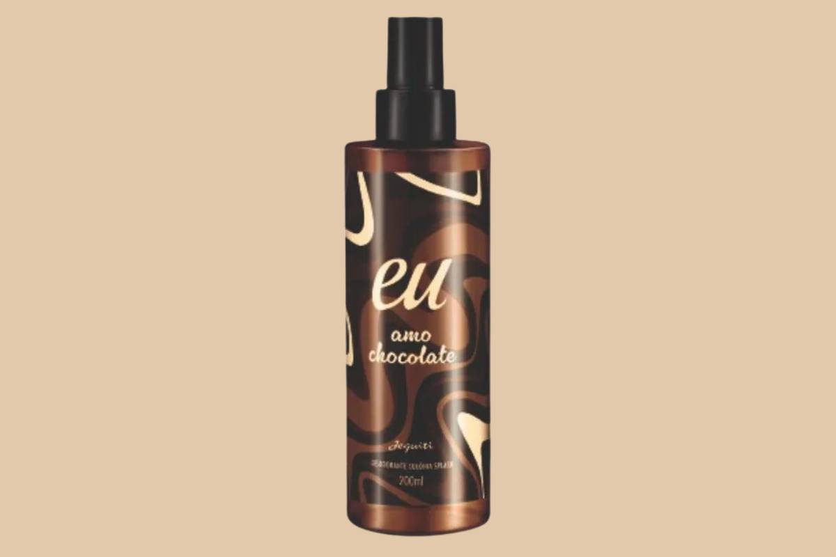 Desodorante Colônia Splash Jequiti Eu Amo Chocolate 200ml