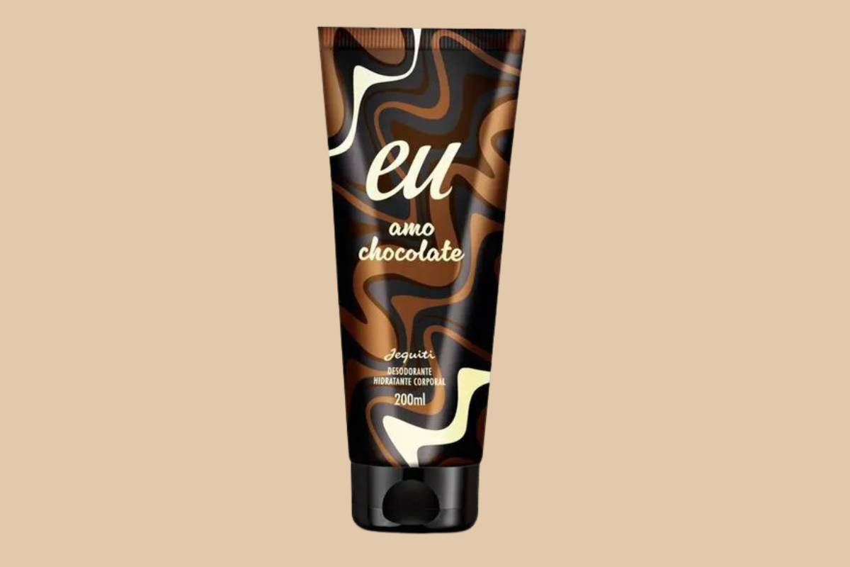 Desodorante Hidratante Corporal Jequiti Eu Amo Chocolate 200ml