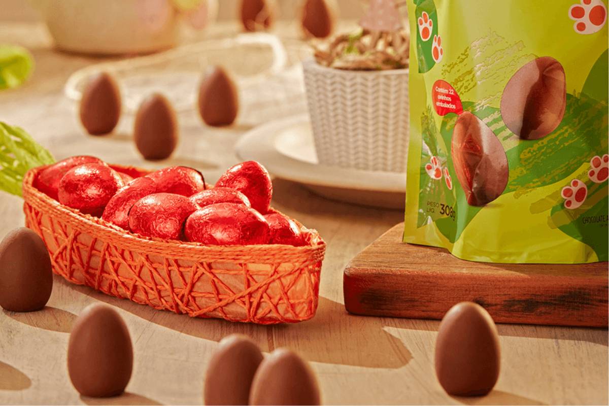 Mini Ovinhos Tesouro de Páscoa 308g