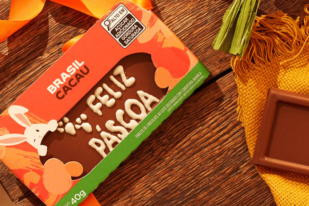 Tablete Feliz Páscoa 40g