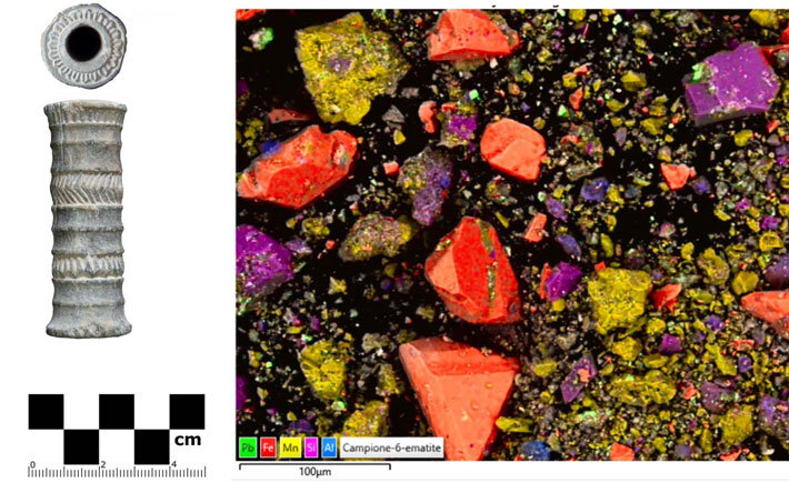 batom de 4.000 anos encontrado no irã