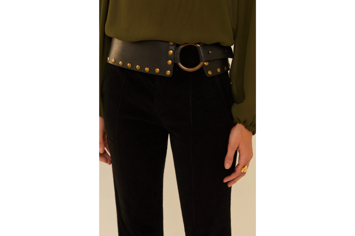 cinto couro maria filó