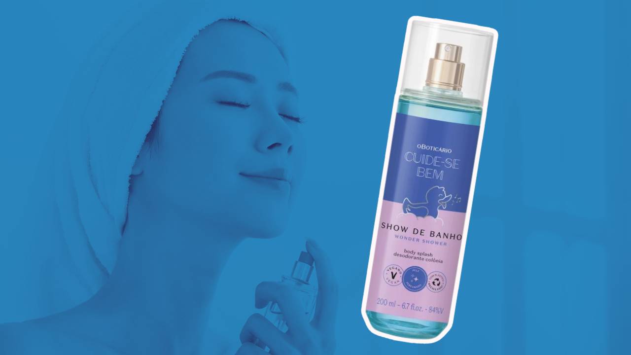 Amor à Primeira Vista o saudoso Body Splash do Boticário com aroma de banho tomado