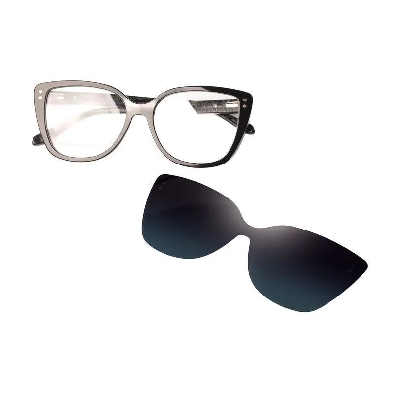 Armação Para Óculos de Grau Feminino Marilyn Monroe Multi Polarizado Preto