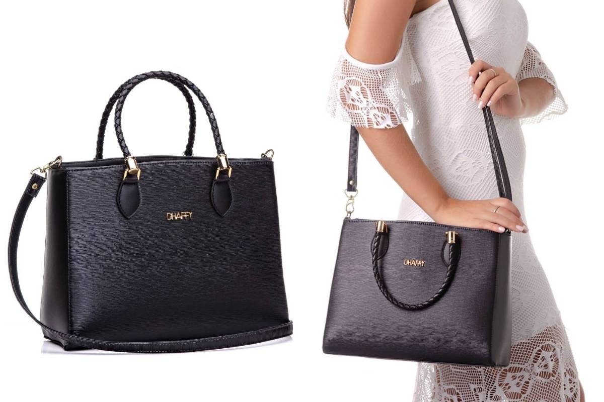 Bolsa Feminina Transversal Espaçosa Dhaffy