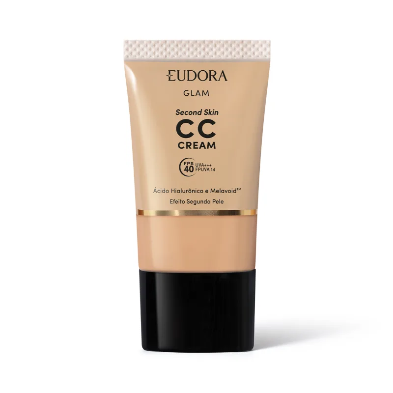 CC Cream Glam Second Skin: novo corretor da Eudora alia beleza e tratamento