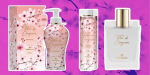 Mahogany lança nova linha 'Flor de Cerejeira', com vitamina B5