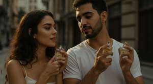 Perfume compartilhável