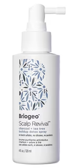 SPRAY DE LIMPEZA BRIOGEO SCALP REVIVAL™ CHARCOAL + TEA TREE BUILDUP DETOX