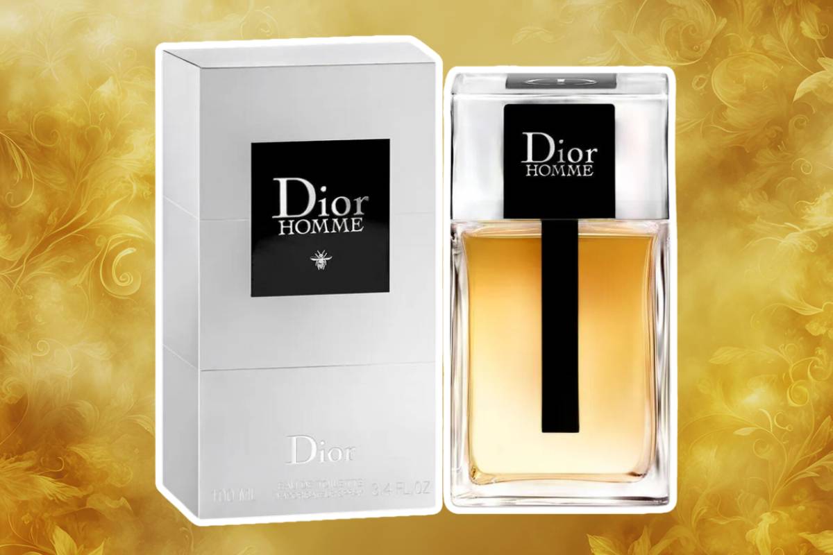 dior homme com a caixa