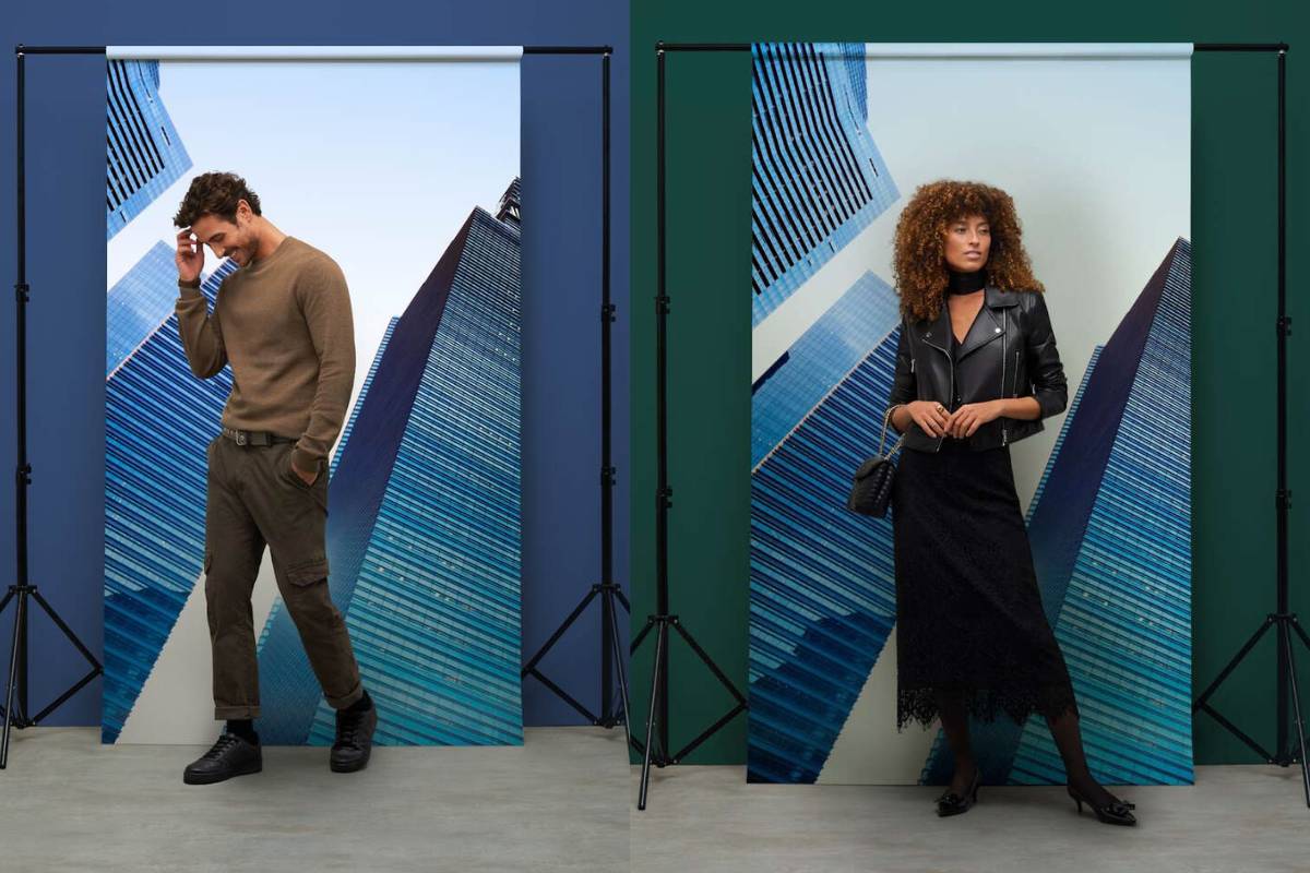 saia midi rendada e suéter masculino gola redonda