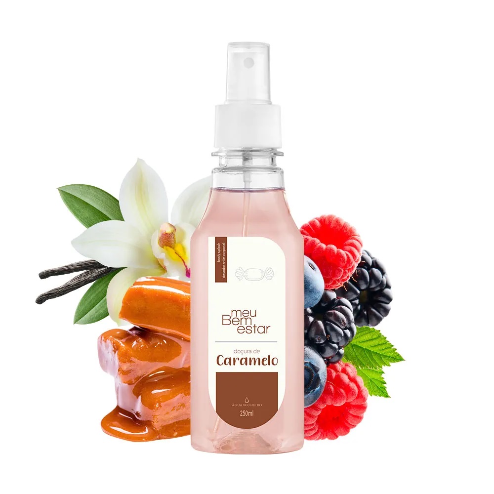 Body Splash Meu Bem Estar Doçura de Caramelo