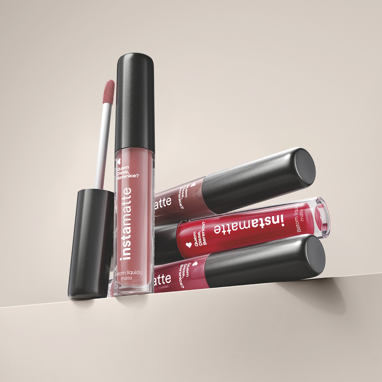 Os batons da linha instamatte da Quem Disse, Berenice?