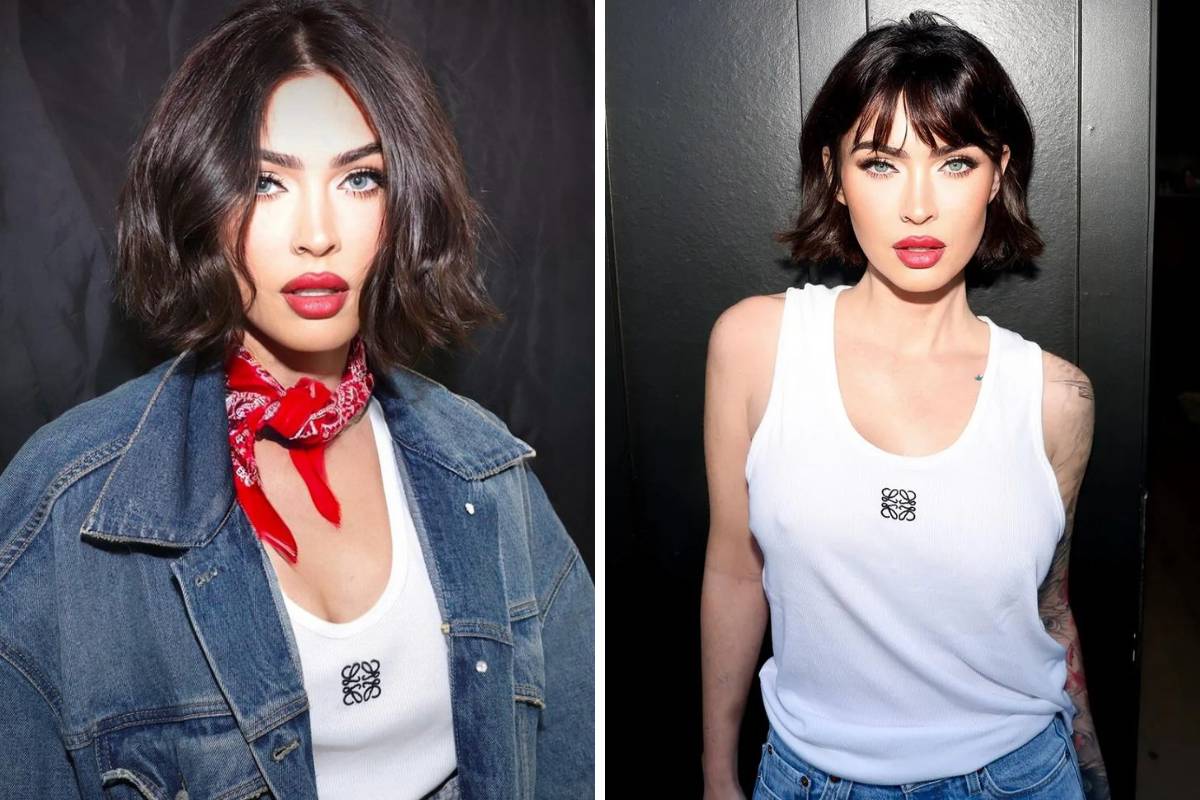Os segredos do nostálgico e bagunçado corte Cowgirl Bob de Megan Fox