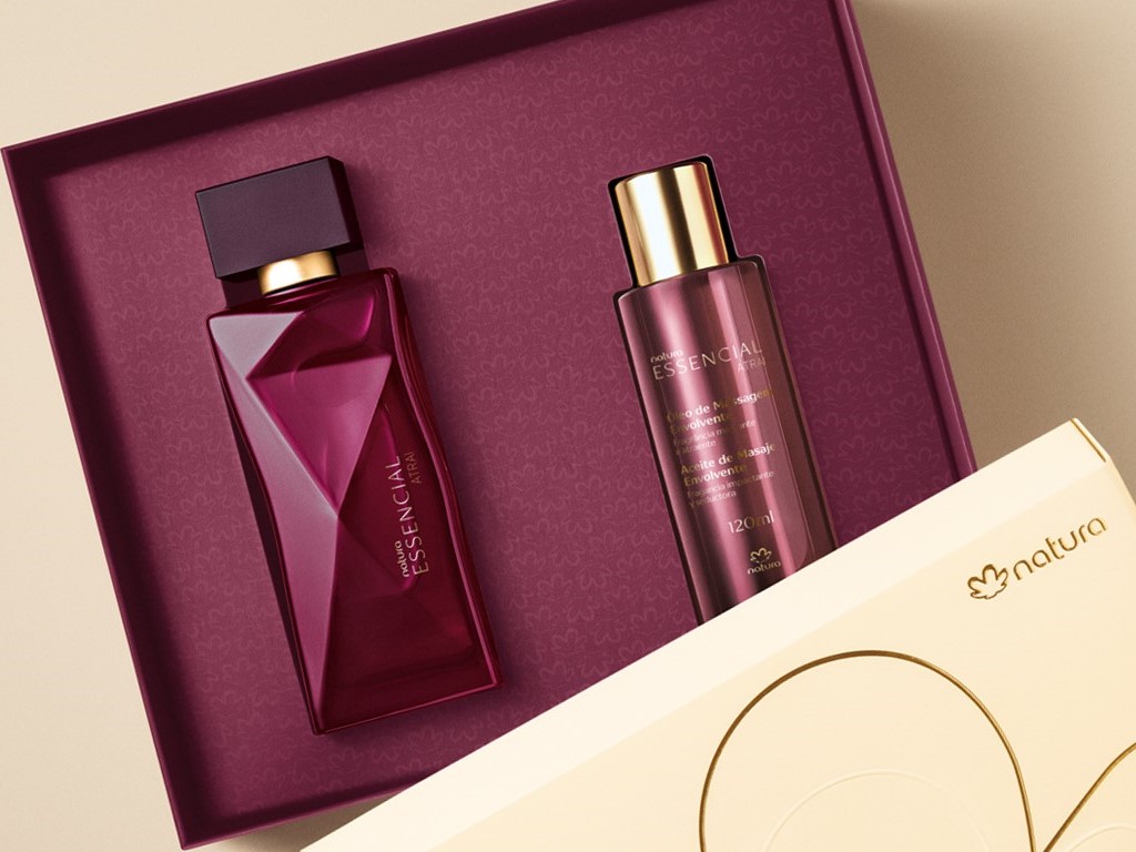 Presente Natura Essencial Atrai Feminino Completo para o Dia dos Namorados