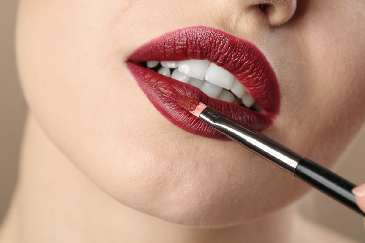 truque batom aplicação tiktok