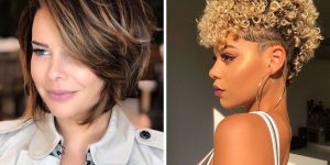 corte curto com morena iluminada