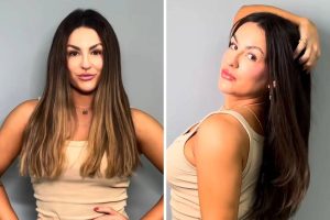 novo cabelo longo kéfera