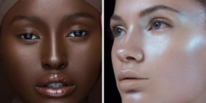 pearl skin pele perolada