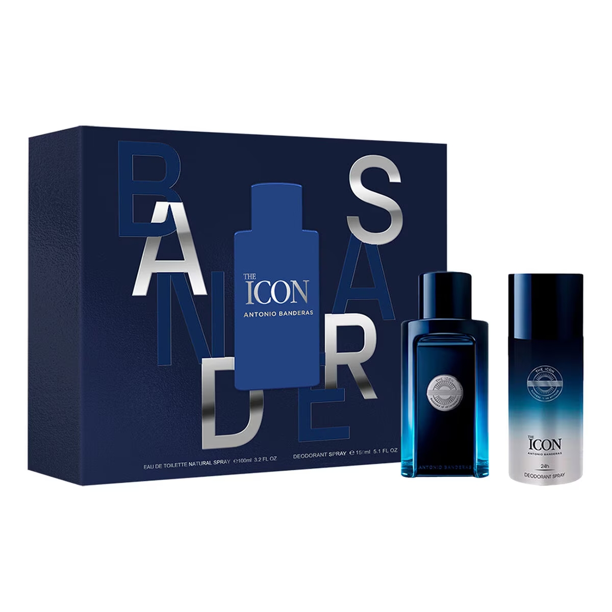 KIT COFFRET BANDERAS THE ICON MASCULINO