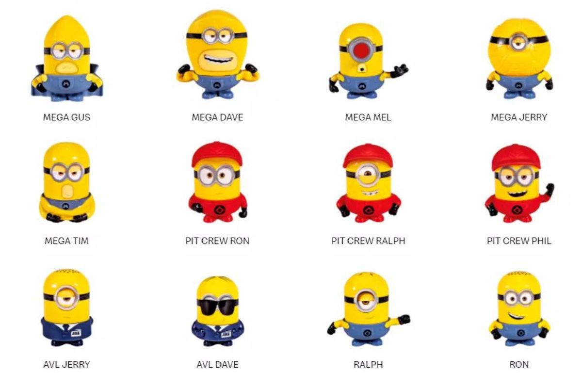 Minions McDonald's McLanche Feliz