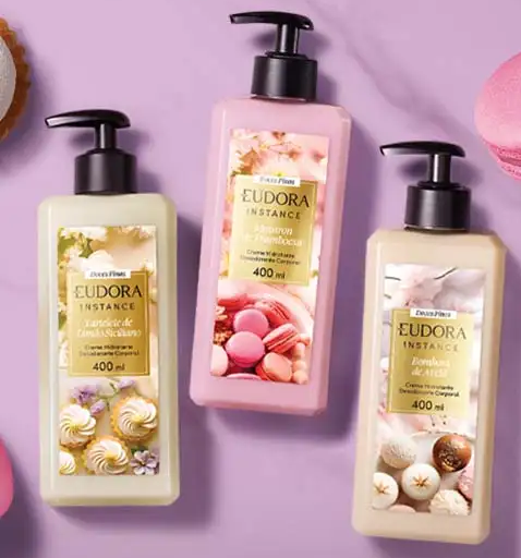 Eudora Instance Doces Finos hidratantes corporais