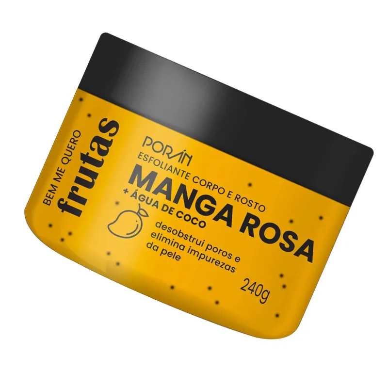 Porán Bem Me Quero Frutas Manga Rosa + Água de Coco