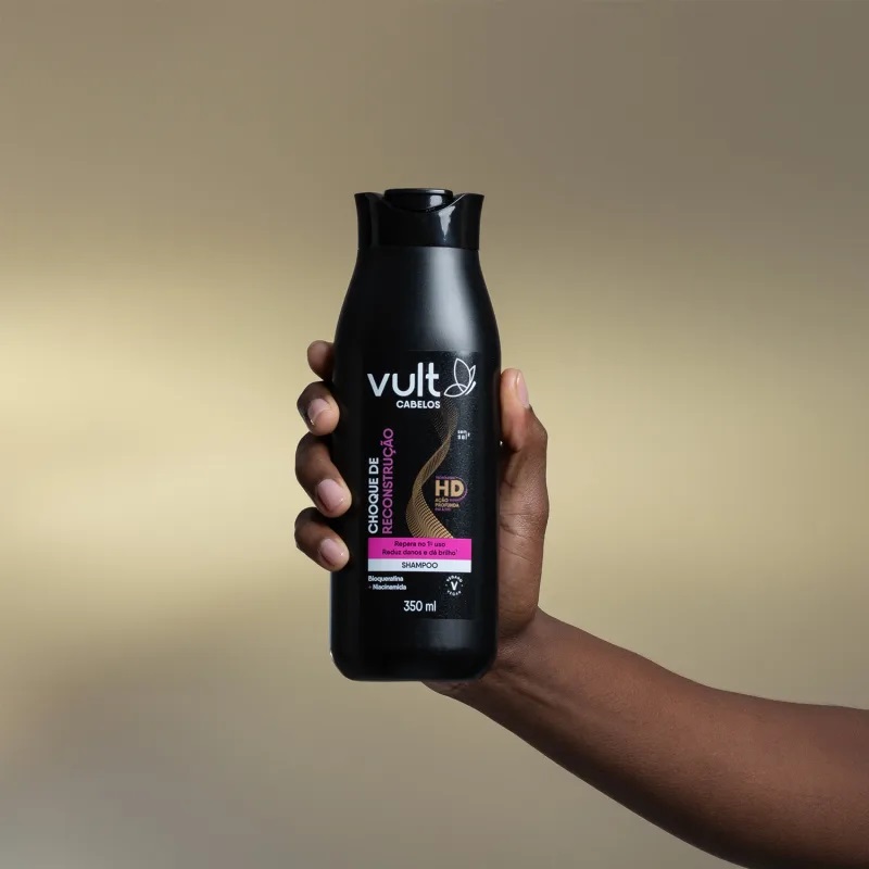Shampoo Vult Cabelos Choque de Reconstrução 350ml
