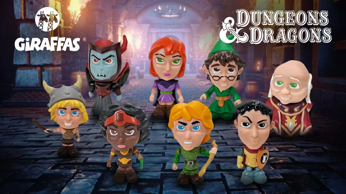 Bonecos Caverna do Dragão Giraffas