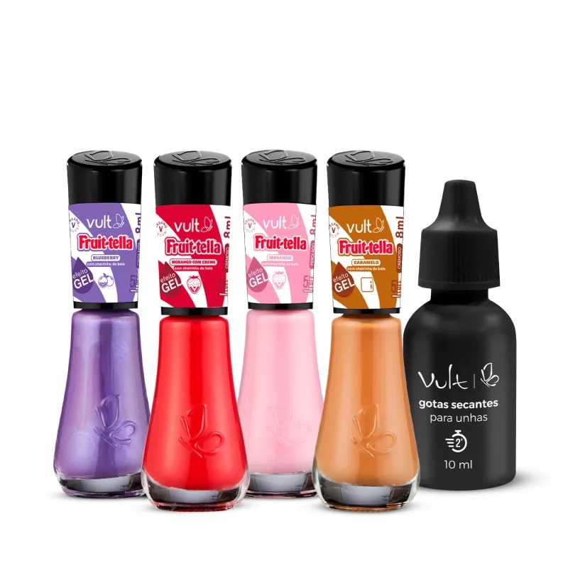 Combo Esmalte Vult Fruit-tella