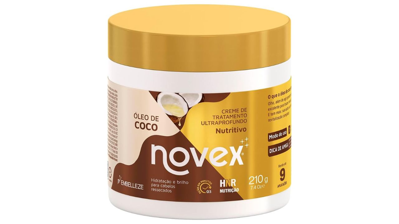 Creme De Tratamento Óleo De Coco - Novex