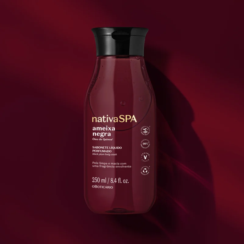 Sabonete Líquido Perfumado Nativa Spa Ameixa Negra