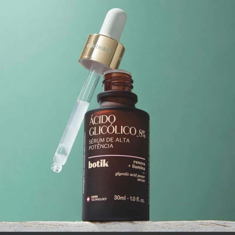 Sérum de Alta Potência Ácido Glicólico 8% Botik