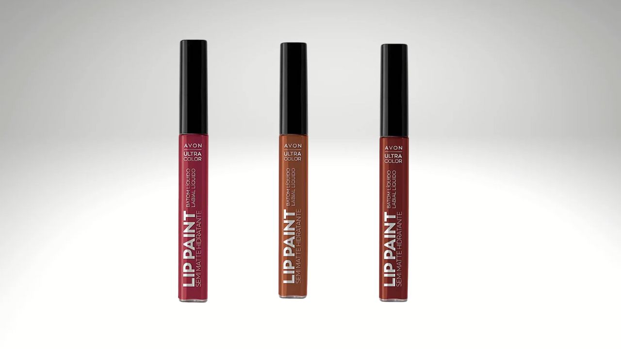 batons líquidos linha Ultra Color da Avon