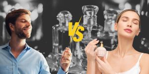 perfumes masculinos versus femininos