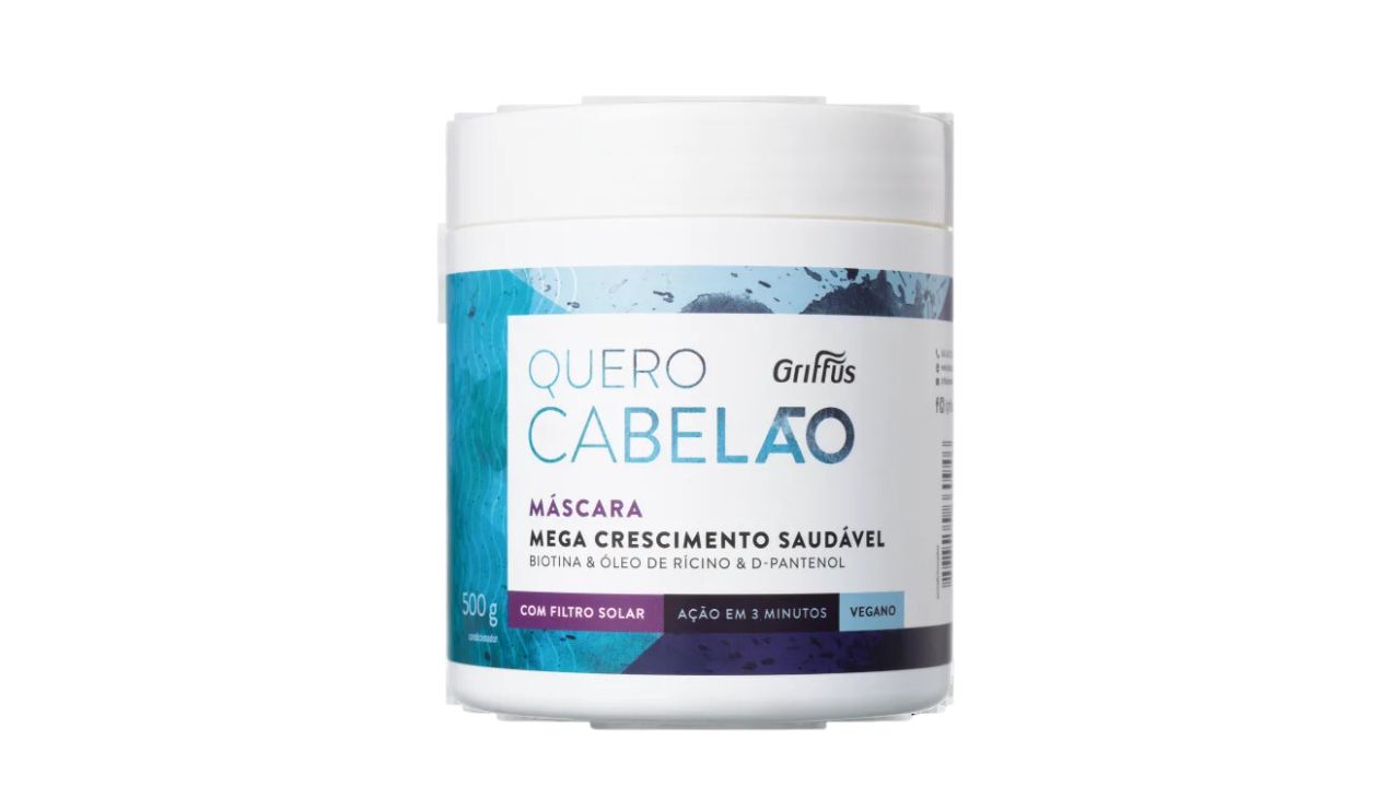 Griffus Quero Cabelão - Máscara Capilar