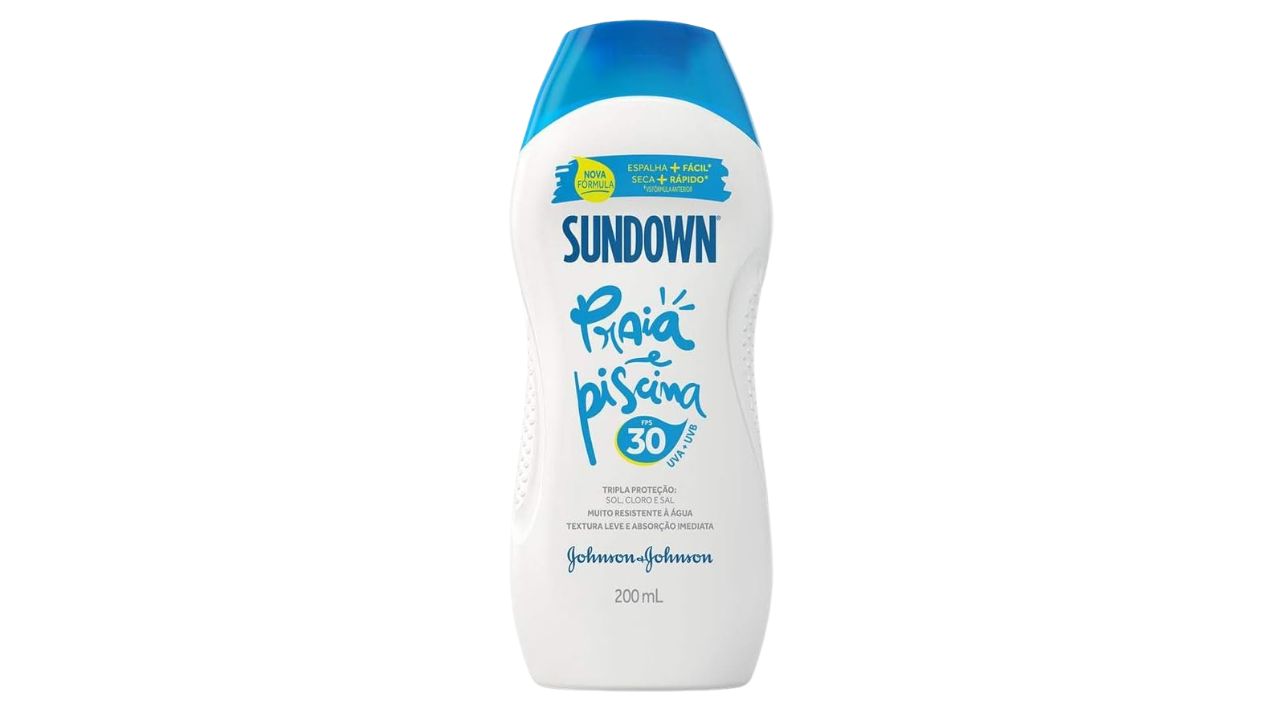 Protetor Solar Praia e Piscina FPS 30 - Sundown