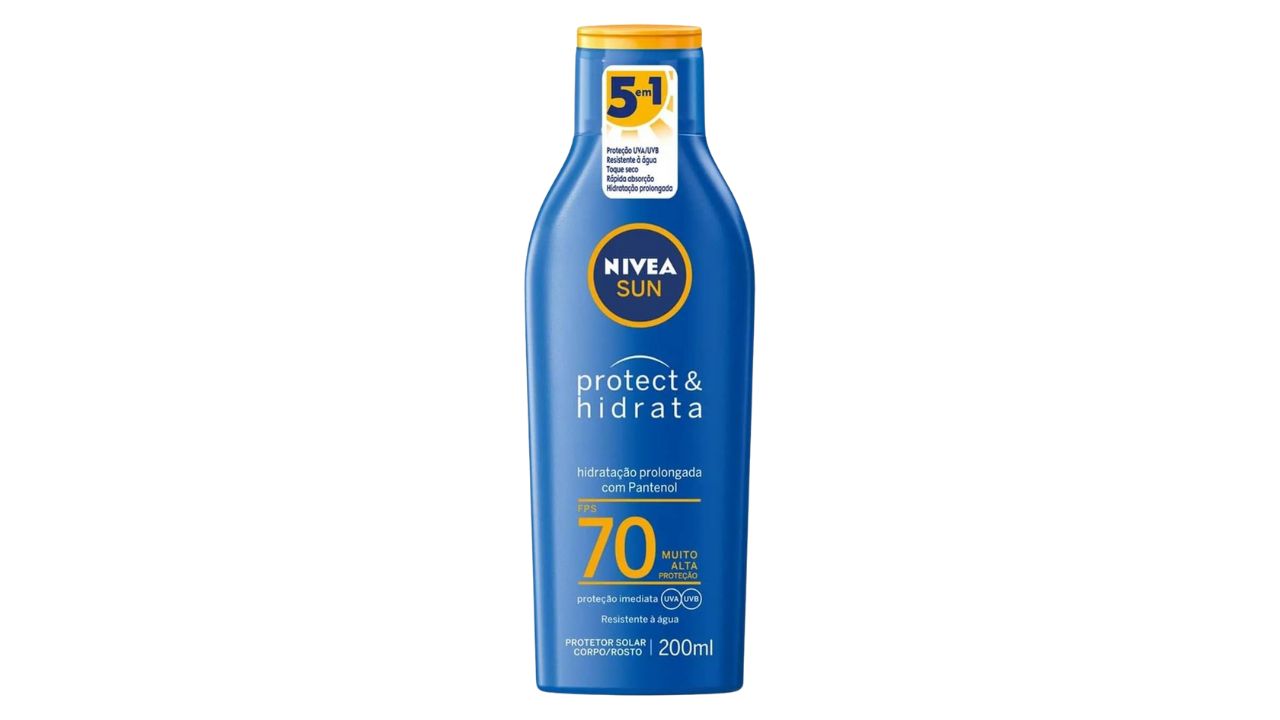 Protetor Solar Protect & Hidrata FPS 70 - Nivea Sun