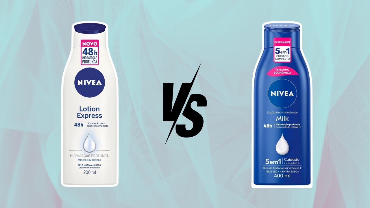 nivea lotion express x nivea milk