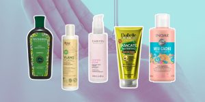 opções de pré-shampoo