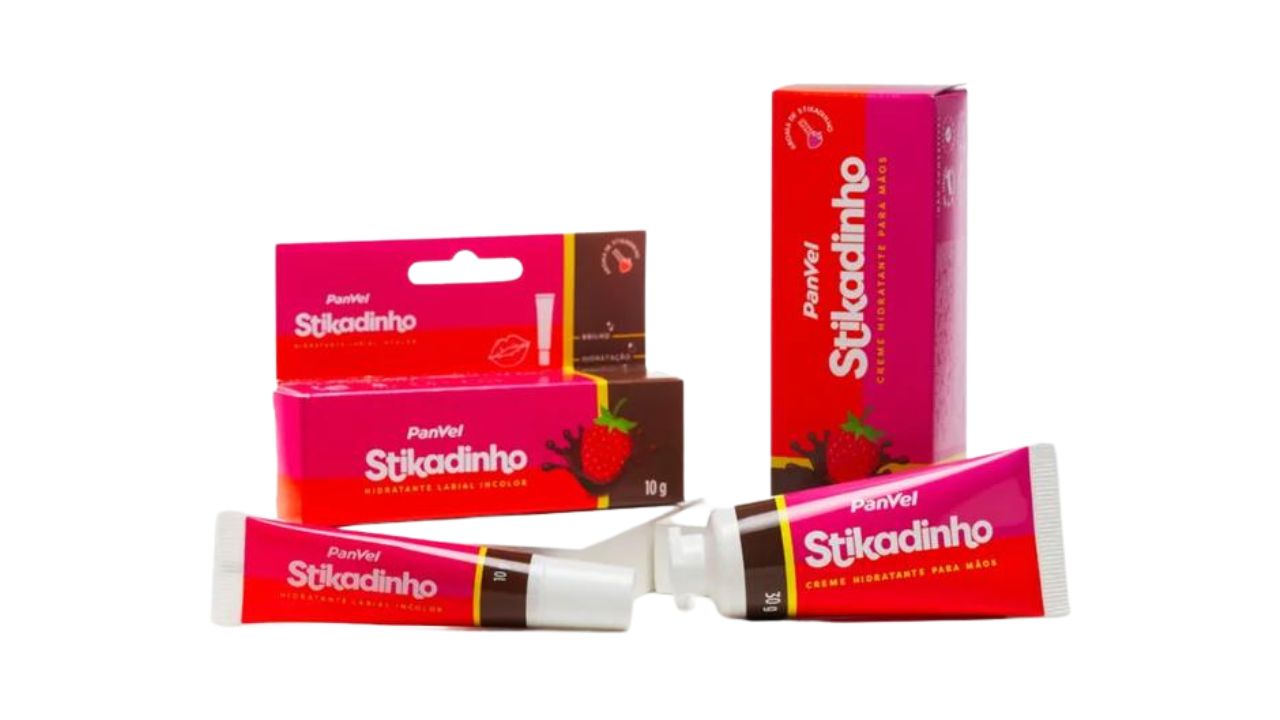 produtos cheirinho de stikadinho da Panvel