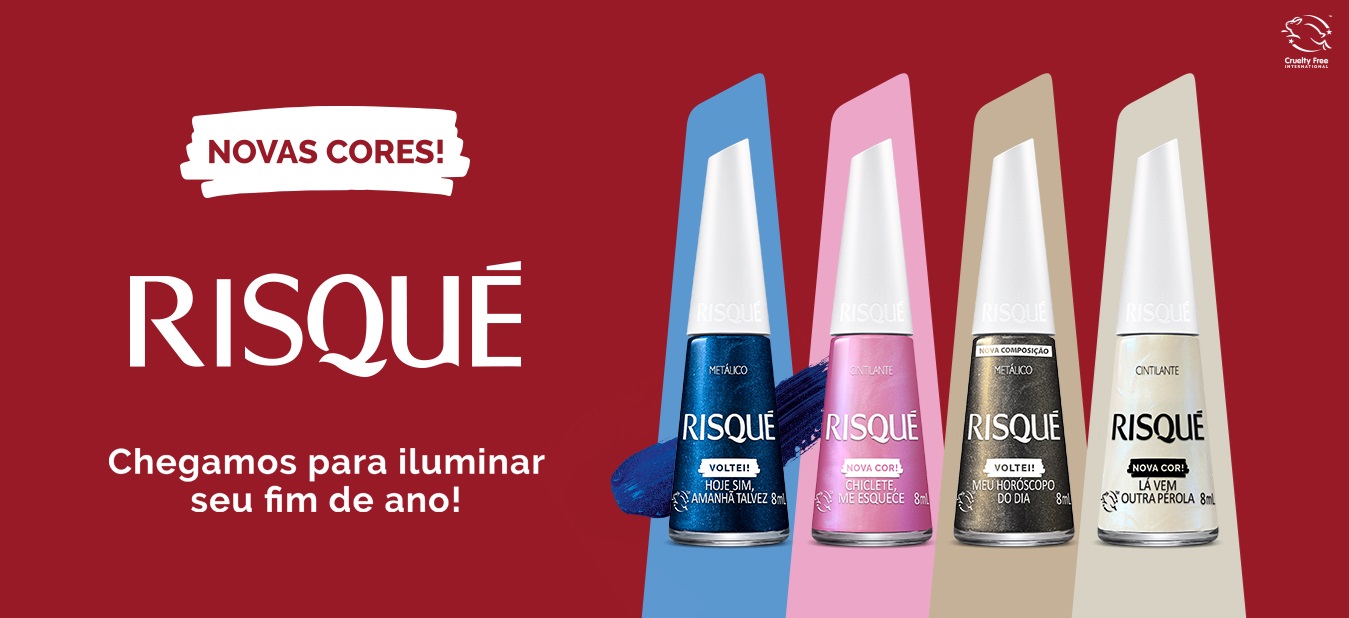 novas cores da risqué