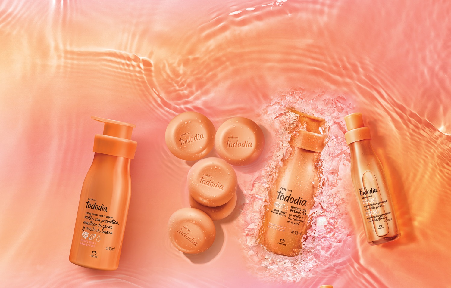 Natura Tododia Manga Rosa e Água de Coco