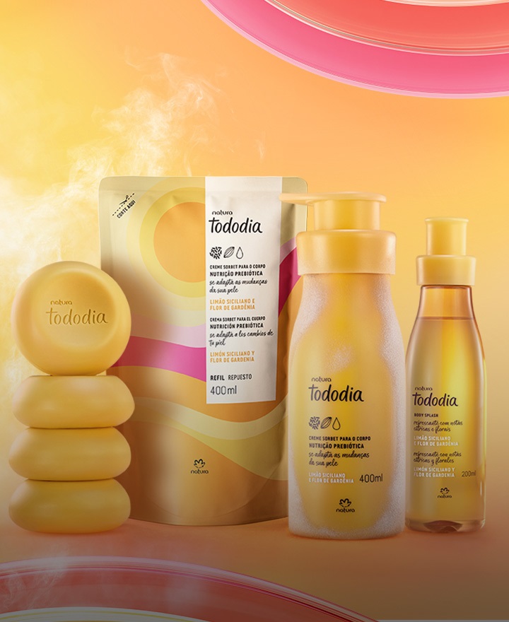 TodoDia Limão Siciliano e Flor de Gardênia - Natura